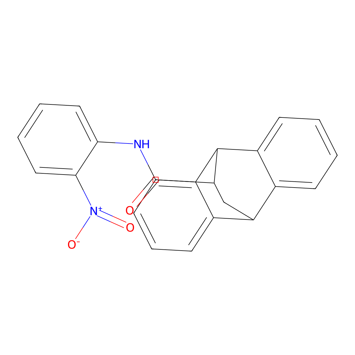 N-{2-[hydroxy(oxido)amino]phenyl}tetracyclo[6.6.2.0~2,7~.0~9,14~]hexadeca-2,4,6,9,11,13-hexaene-15-carboxamide molecular structure, CAS 331241-22-6