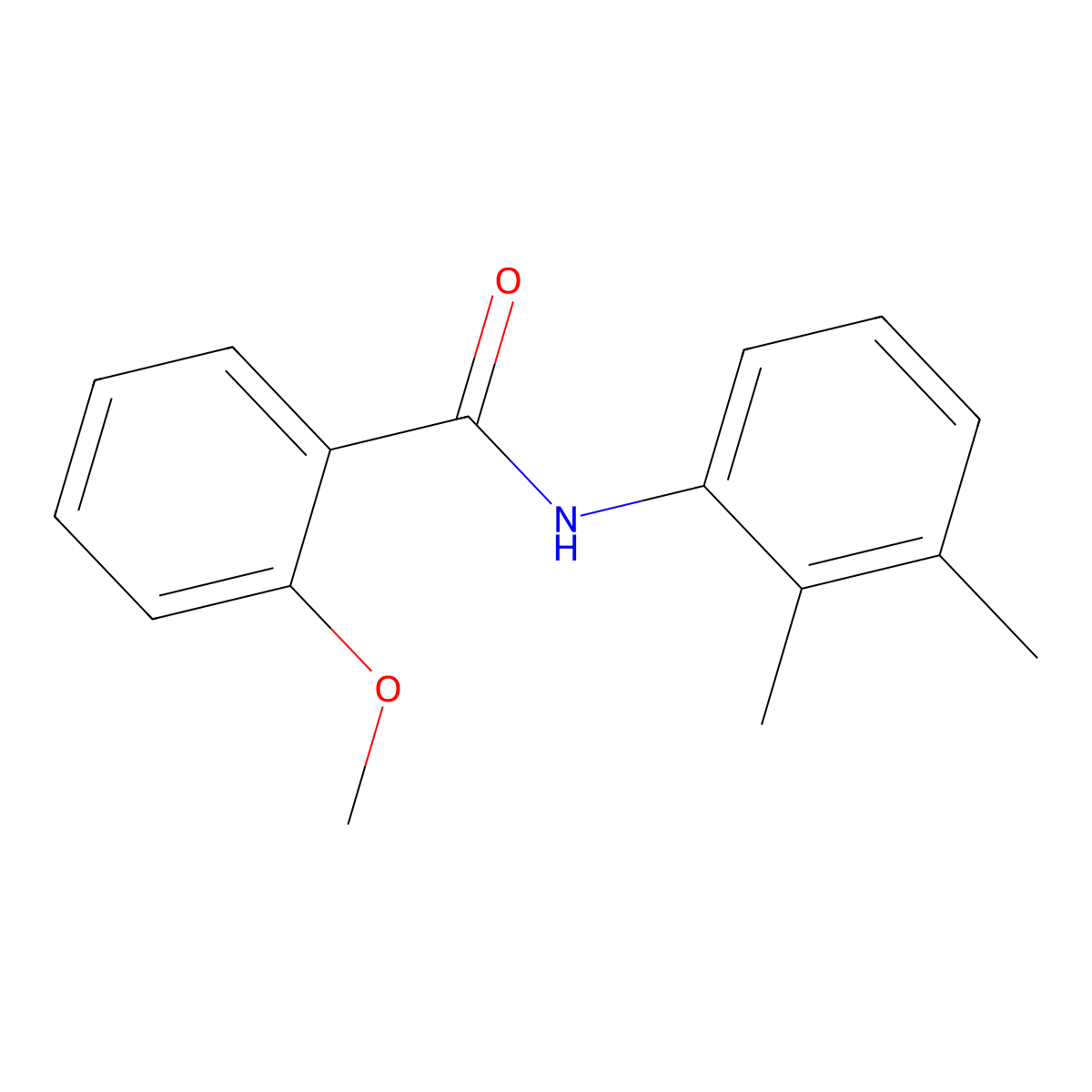 N-(2,3-dimethylphenyl)-2-methoxybenzamide molecular structure, CAS 331270-89-4