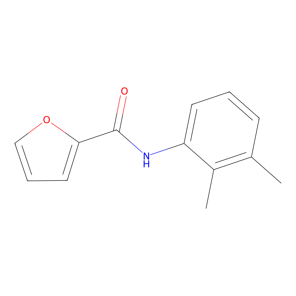 N-(2,3-dimethylphenyl)furan-2-carboxamide molecular structure, CAS 331271-02-4