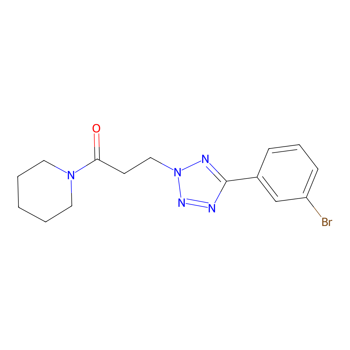 Broperamole molecular structure, CAS 33144-79-5