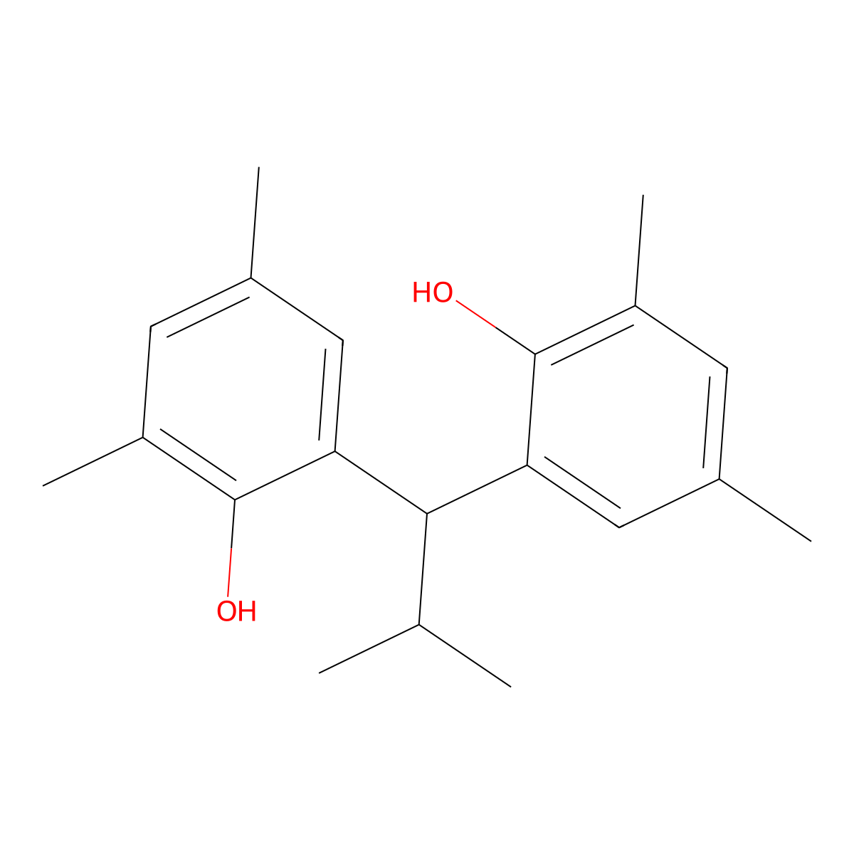 2,2'-Isobutylidenebis(4,6-dimethylphenol) molecular structure, CAS 33145-10-7