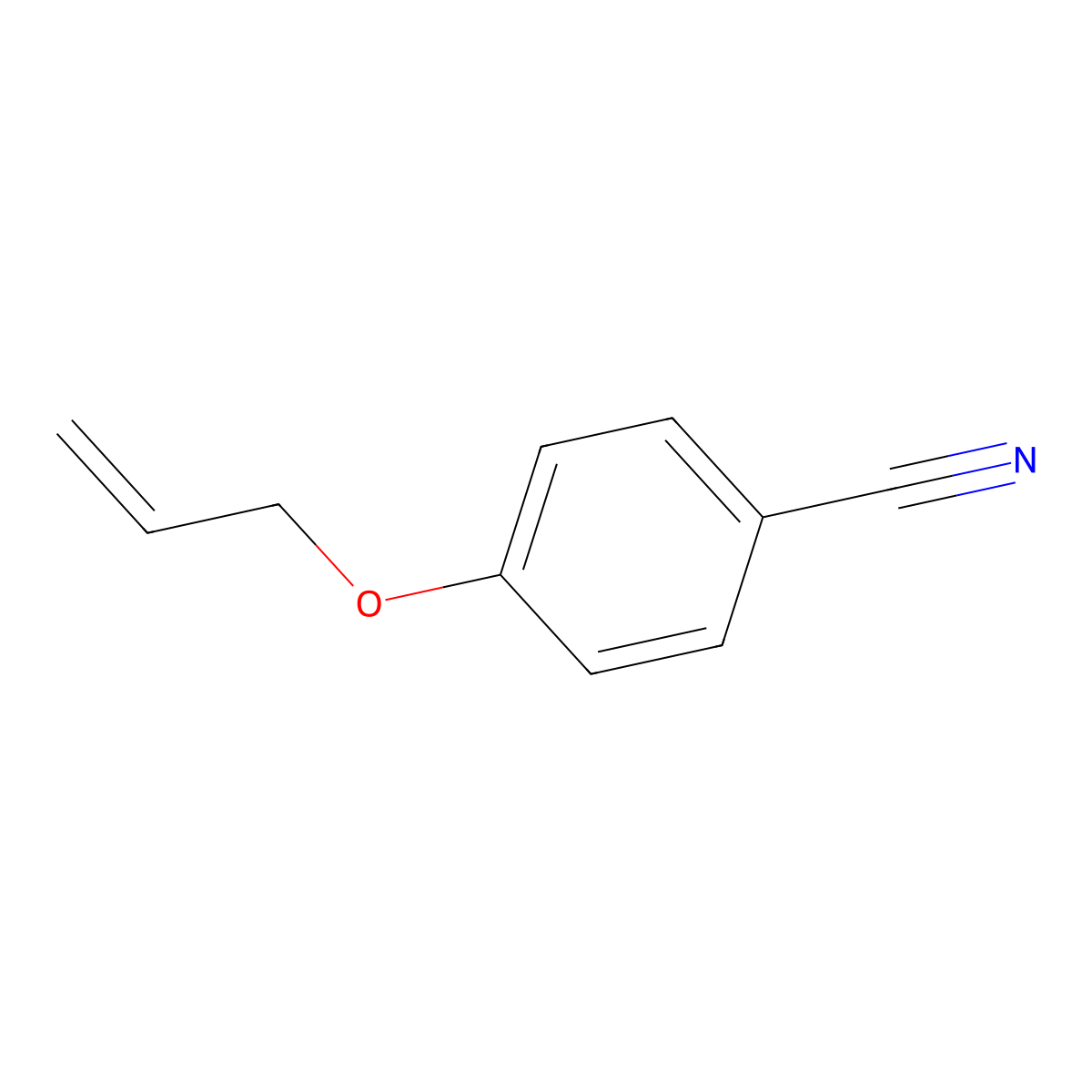 4-(Allyloxy)benzonitrile molecular structure, CAS 33148-47-9