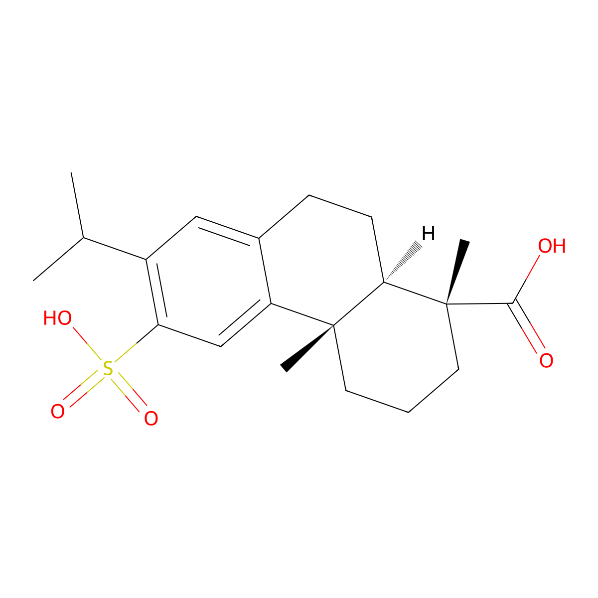 Ecabet molecular structure, CAS 33159-27-2