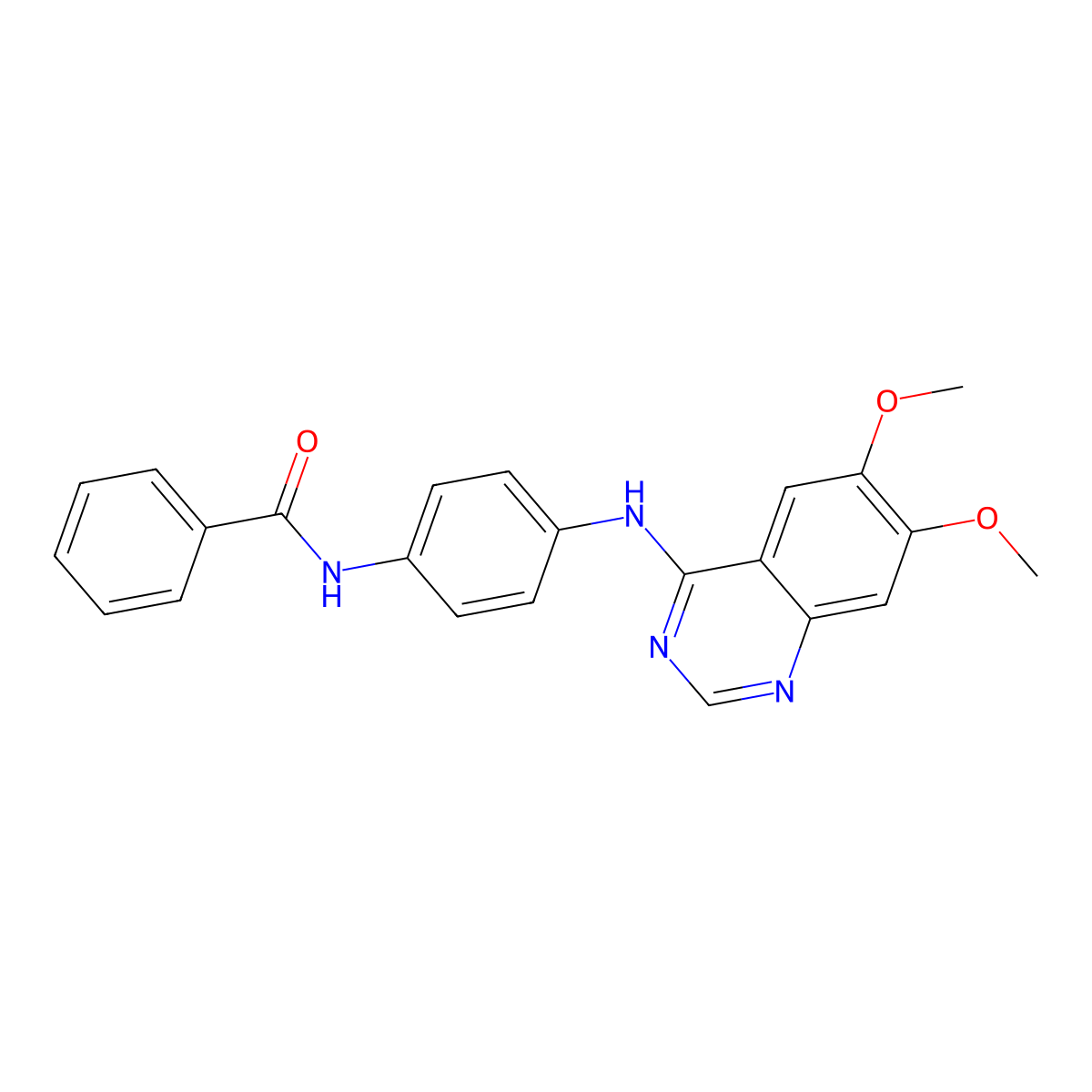 Aurora Kinase Inhibitor II molecular structure, CAS 331770-21-9