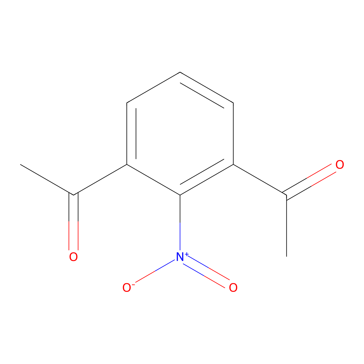 1-(3-Acetyl-2-nitrophenyl)ethanone molecular structure, CAS 33178-29-9