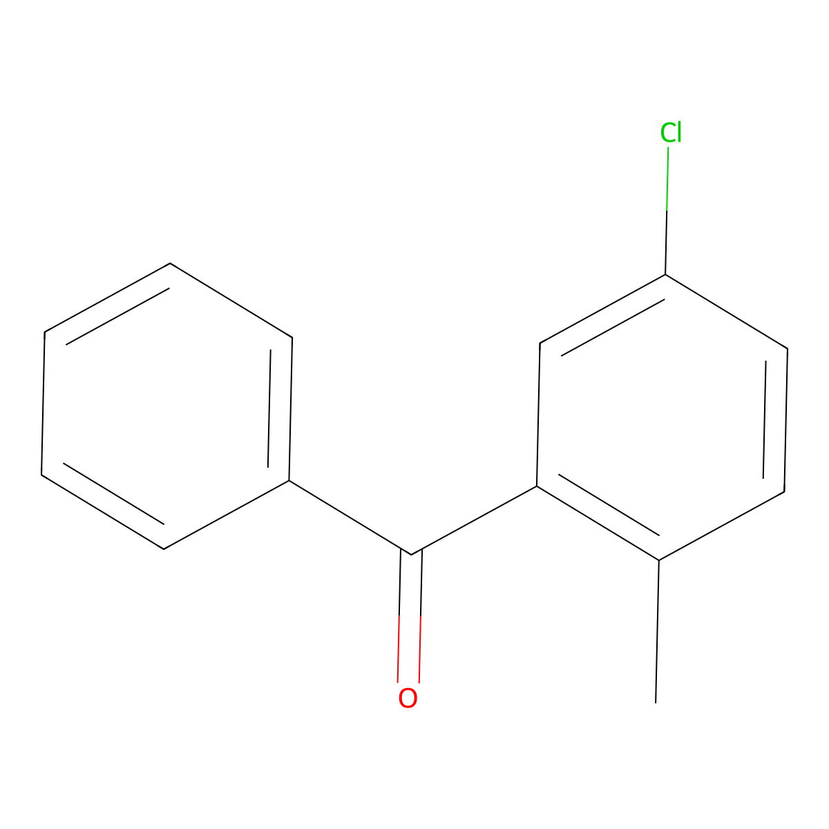 (5-Chloro-2-methylphenyl)phenylmethanone molecular structure, CAS 33184-55-3