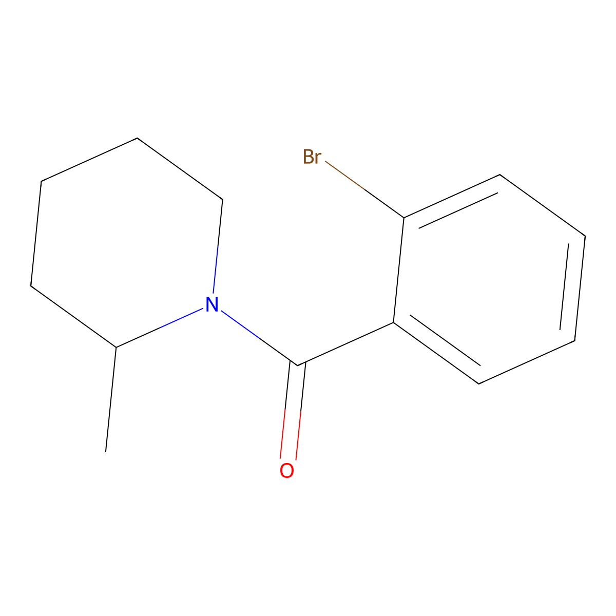 (2-Bromophenyl)(2-methyl-1-piperidinyl)methanone molecular structure, CAS 331845-67-1