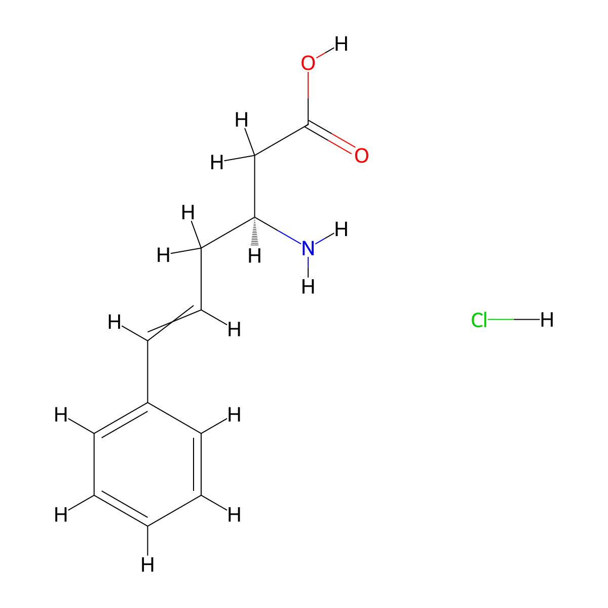 (S)-3-Amino-6-phenylhex-5-enoic acid hydrochloride molecular structure, CAS 332064-69-4