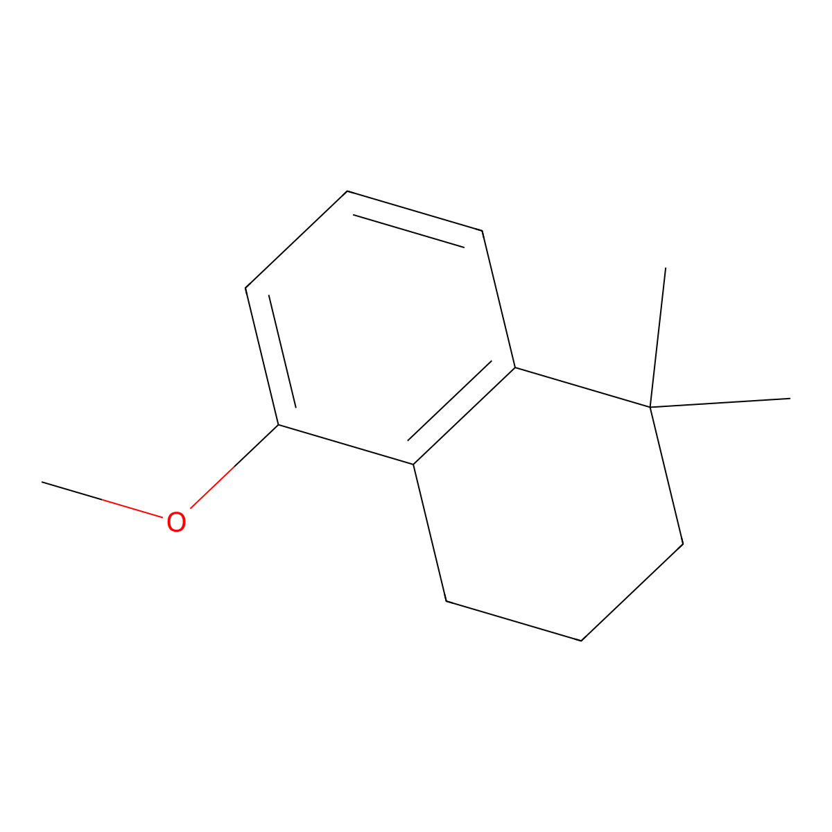 5-Methoxy-1,1-dimethyl-1,2,3,4-tetrahydronaphthalene molecular structure, CAS 33214-70-9