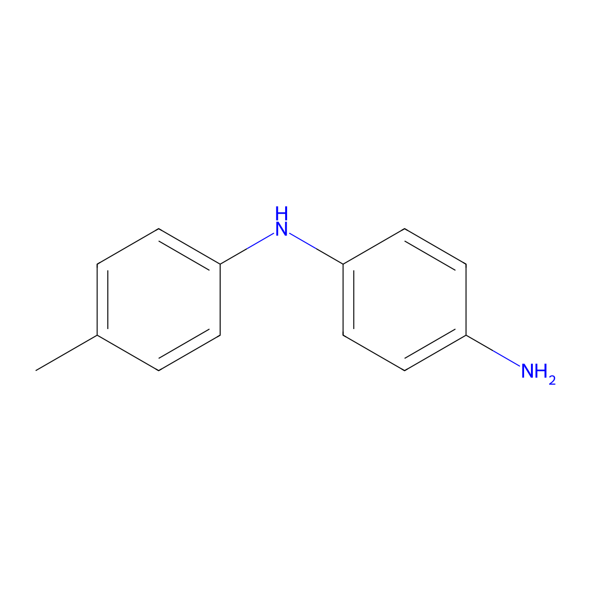 N1-(p-Tolyl)benzene-1,4-diamine molecular structure, CAS 33227-76-8