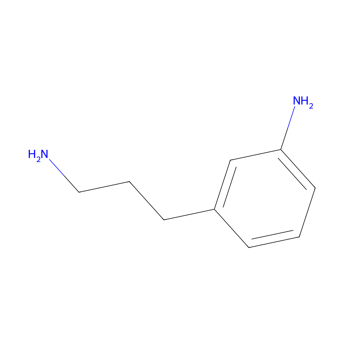3-(3-Aminopropyl)aniline molecular structure, CAS 332363-16-3