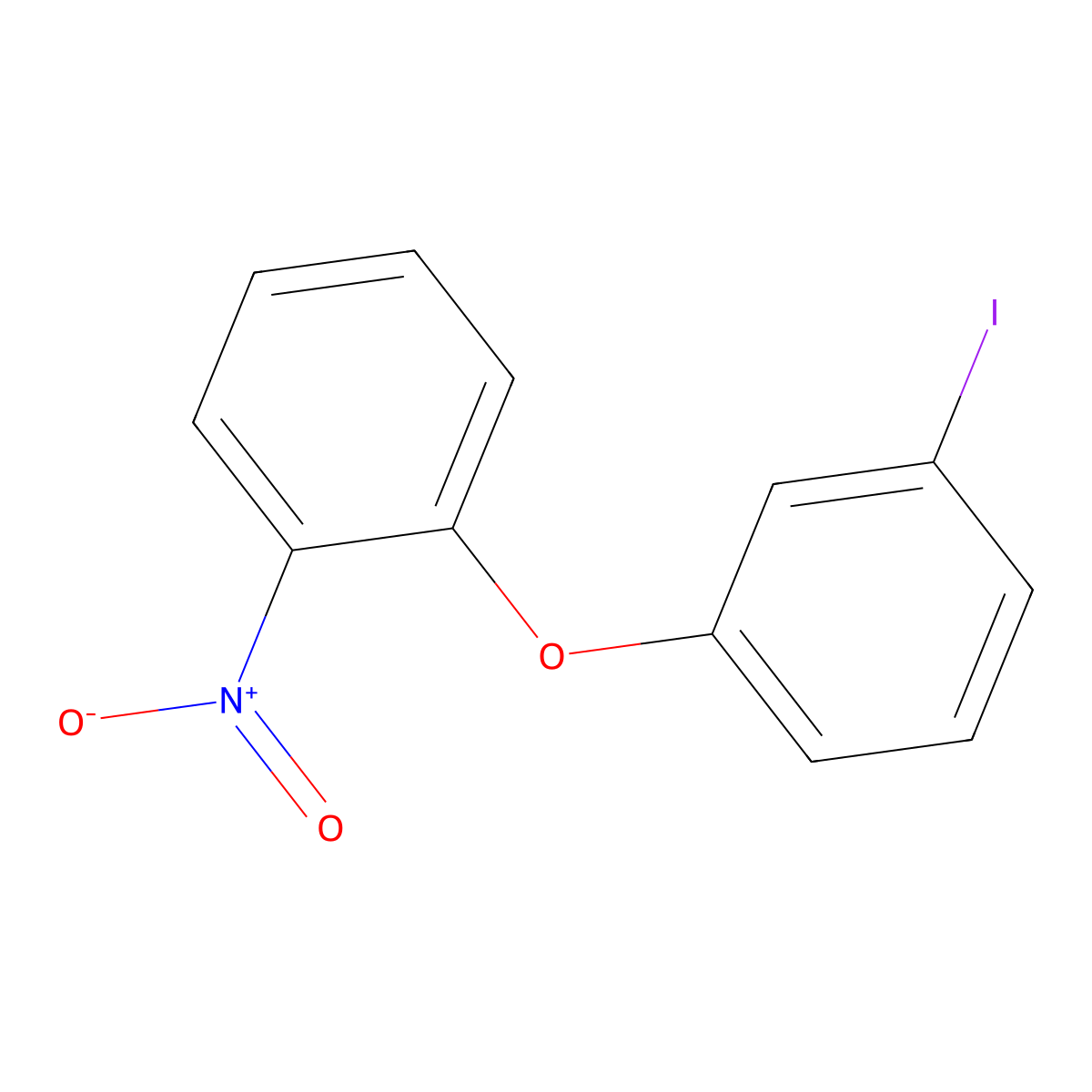 1-(3-Iodophenoxy)-2-nitrobenzene molecular structure, CAS 332370-79-3
