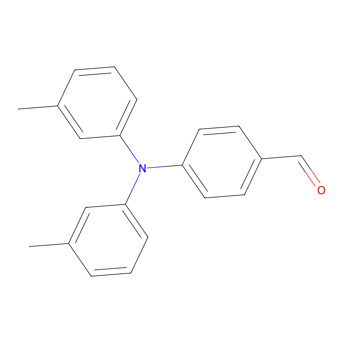 4-(Di-m-tolyl-amino)-benzaldehyde molecular structure, CAS 332411-18-4
