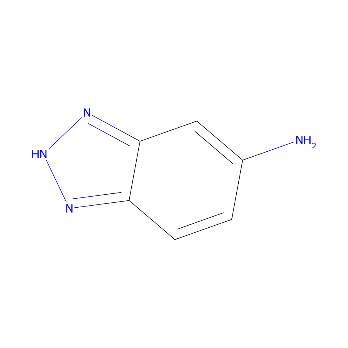 1H-Benzotriazol-6-amine molecular structure, CAS 3325-11-9