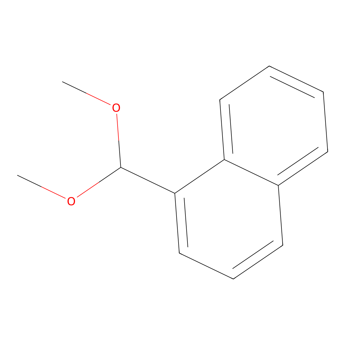 1-(Dimethoxymethyl)naphthalene molecular structure, CAS 33250-32-7