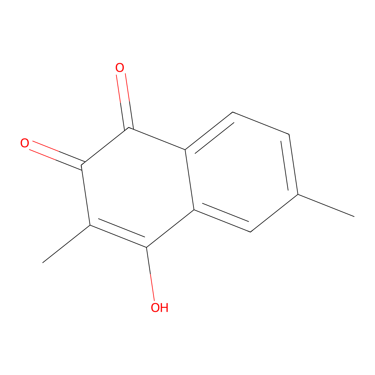 3-Hydroxychimaphilin molecular structure, CAS 33253-99-5