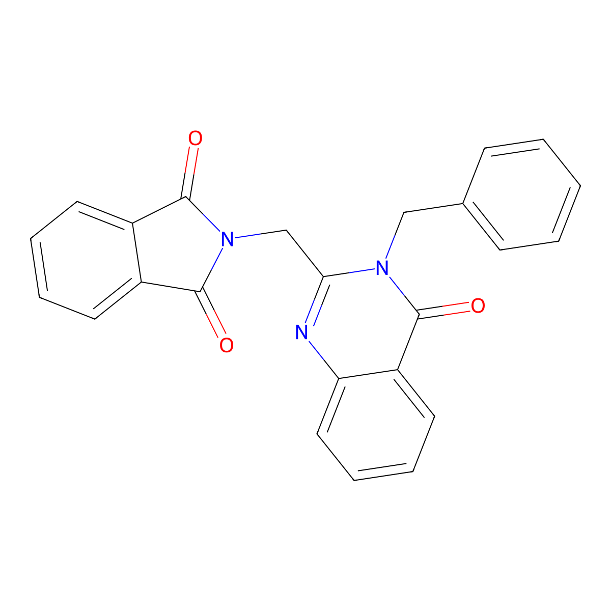 2-[(3-Benzyl-4-oxoquinazolin-2-yl)methyl]isoindole-1,3-dione molecular structure, CAS 332848-96-1