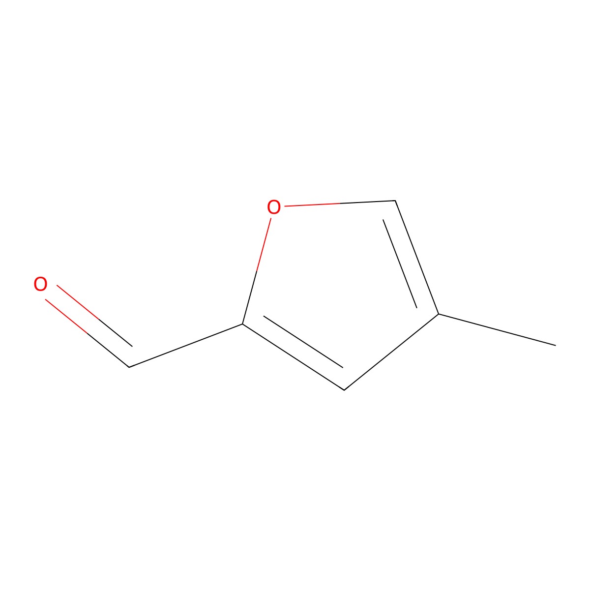 4-Methylfuran-2-carbaldehyde molecular structure, CAS 33342-49-3