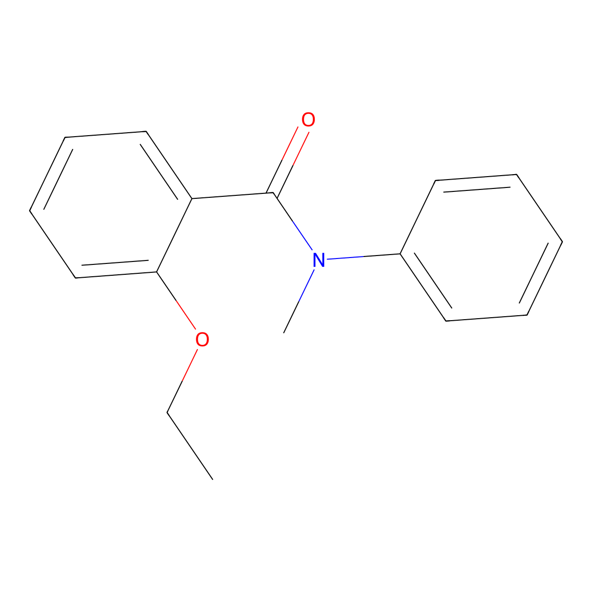 2-ethoxy-N-methyl-N-phenylbenzamide molecular structure, CAS 333442-01-6