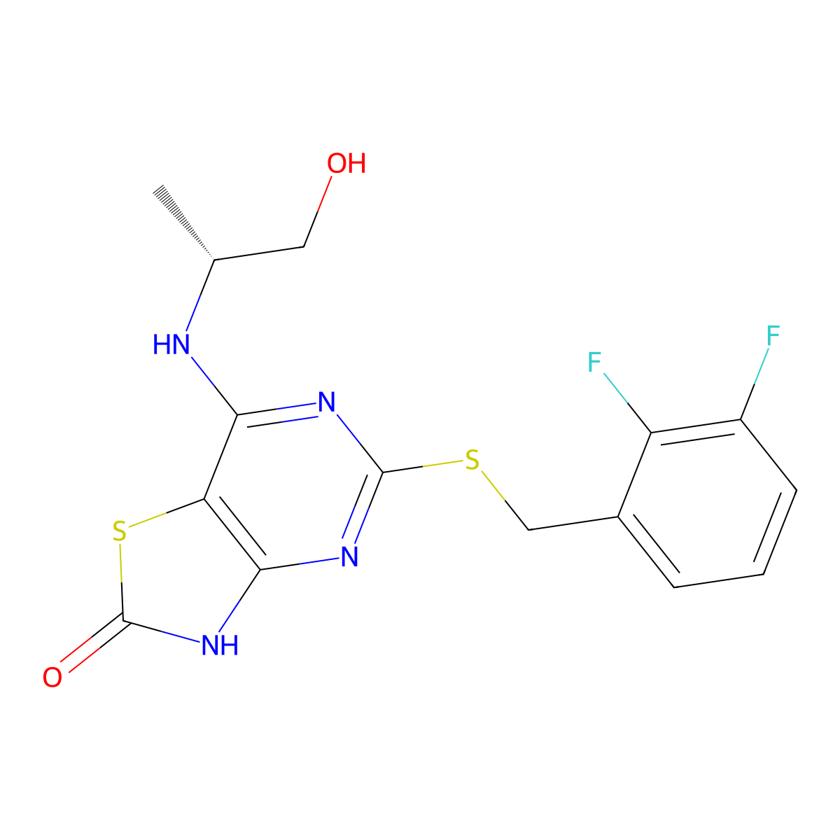 Azd-8309 molecular structure, CAS 333742-48-6