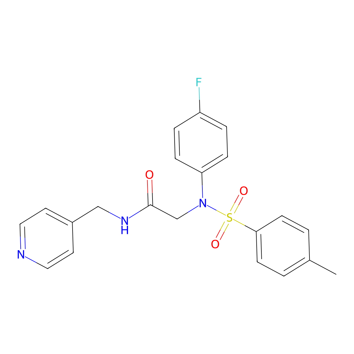 Cambridge id 6458492 molecular structure, CAS 333747-59-4