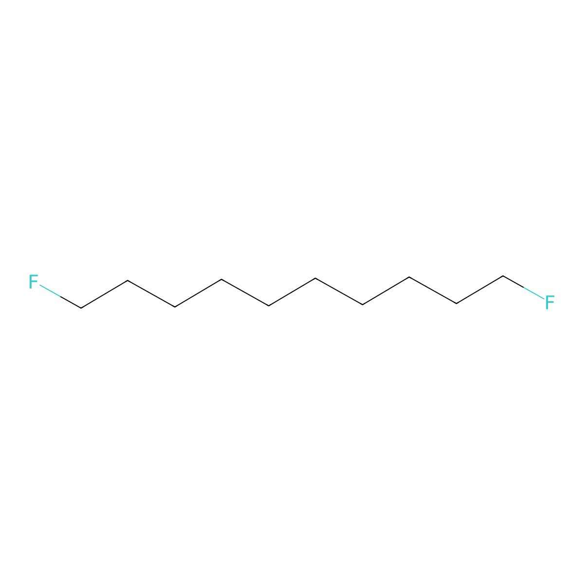 Decane, 1,10-difluoro- molecular structure, CAS 334-63-4