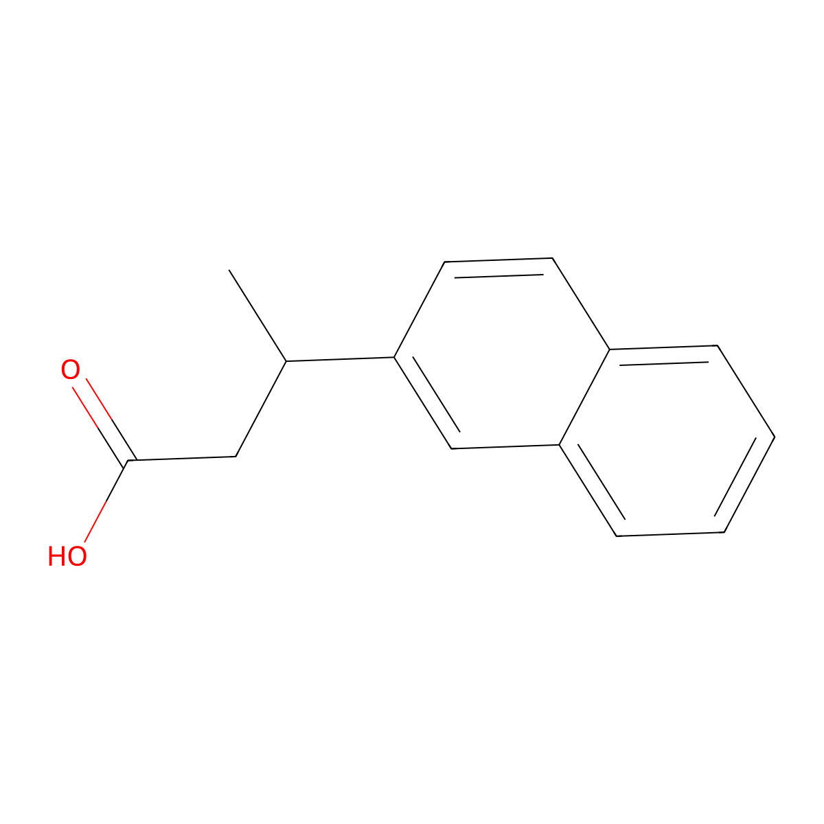 3-(Naphthalen-2-yl)butanoic acid molecular structure, CAS 33417-02-6