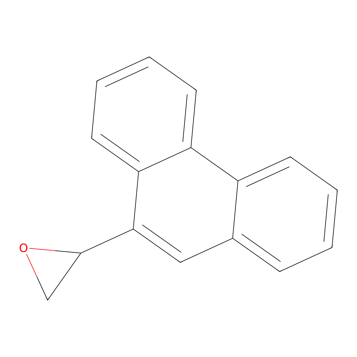9-Phenanthryloxirane molecular structure, CAS 33424-05-4