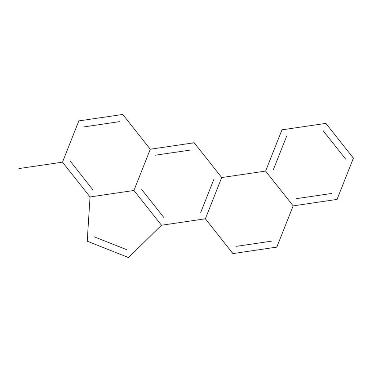 3-Methylbenz(j)aceanthrylene molecular structure, CAS 3343-10-0
