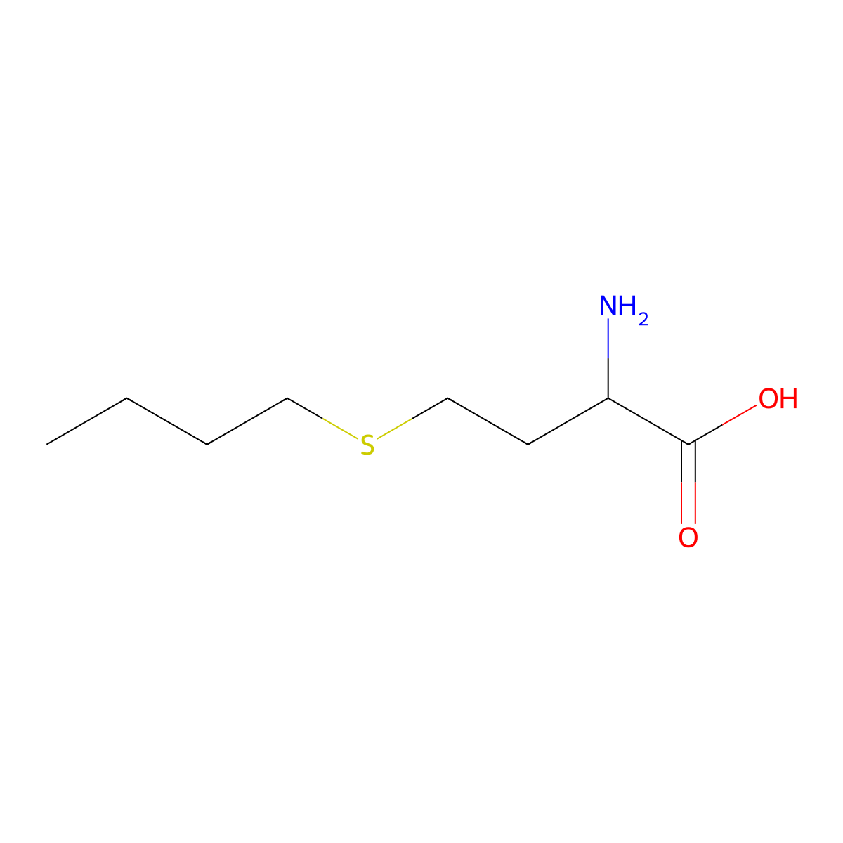 Buthionine molecular structure, CAS 3343-64-4