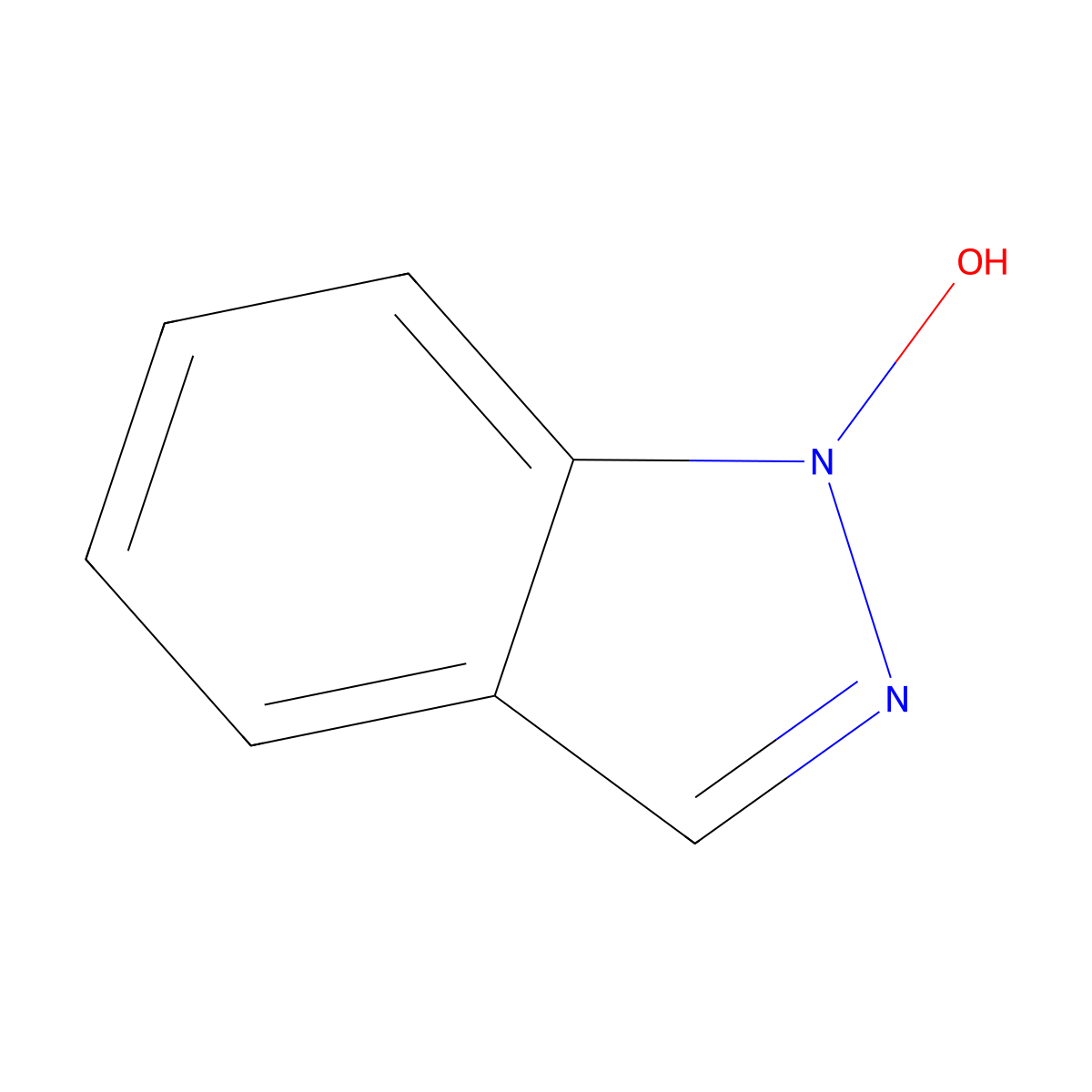 1H-Indazol-1-ol molecular structure, CAS 334525-97-2