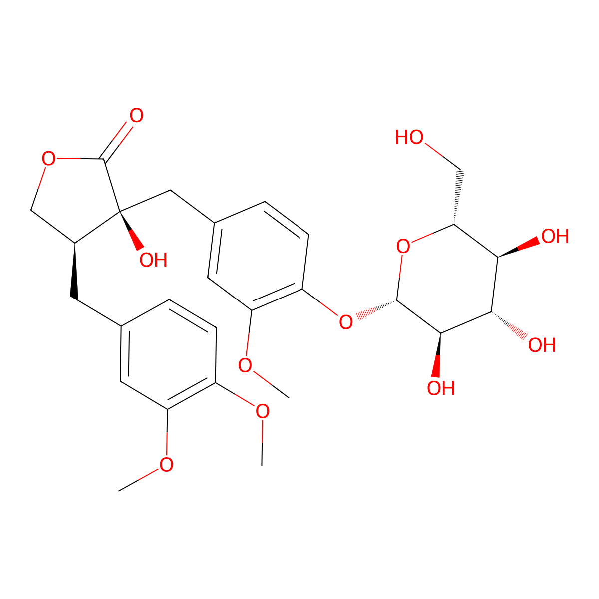 Tracheloside molecular structure, CAS 33464-71-0