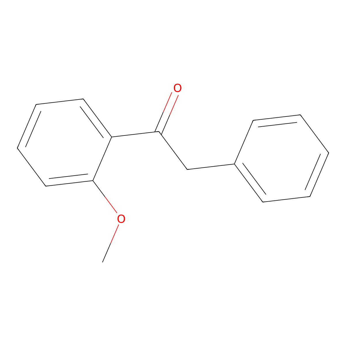 1-(2-Methoxyphenyl)-2-phenylethanone molecular structure, CAS 33470-10-9