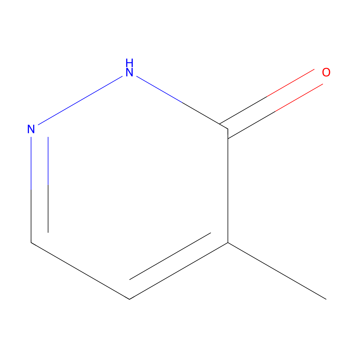 4-Methylpyridazin-3-ol molecular structure, CAS 33471-40-8