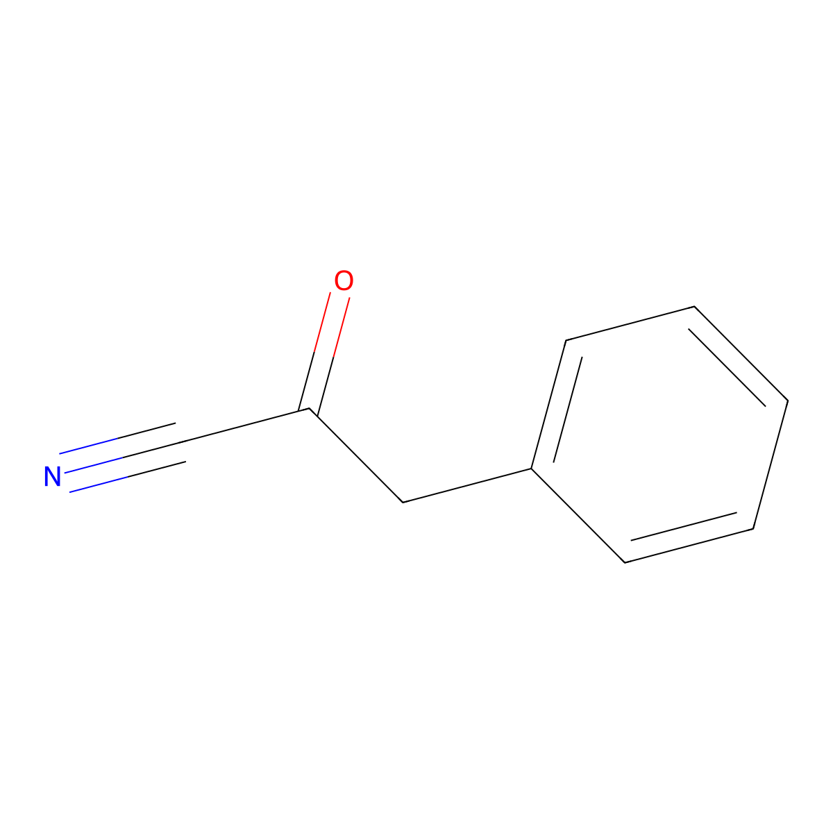 2-Oxo-3-phenylpropanenitrile molecular structure, CAS 33472-02-5