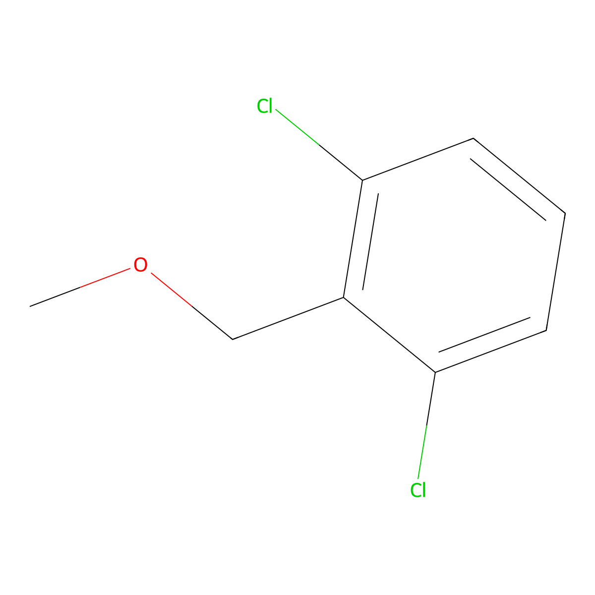 1,3-Dichloro-2-(methoxymethyl)benzene molecular structure, CAS 33486-90-7