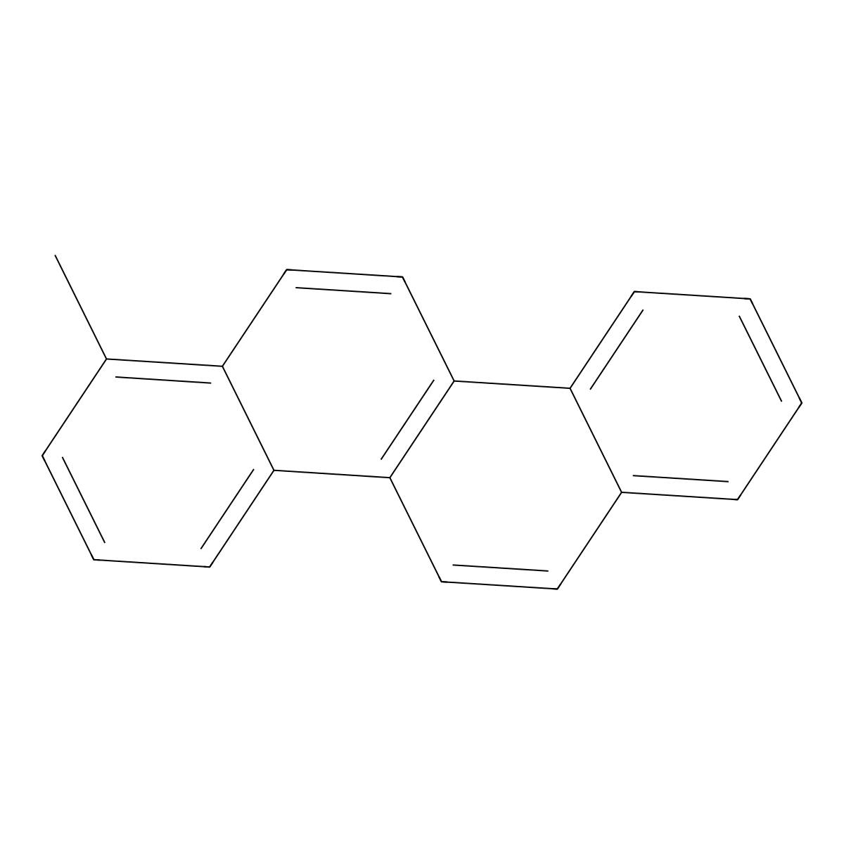 1-Methylchrysene molecular structure, CAS 3351-28-8