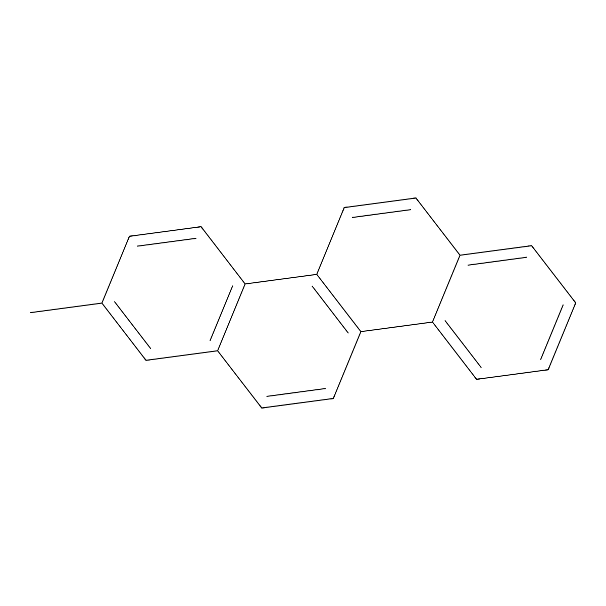 2-Methylchrysene molecular structure, CAS 3351-32-4