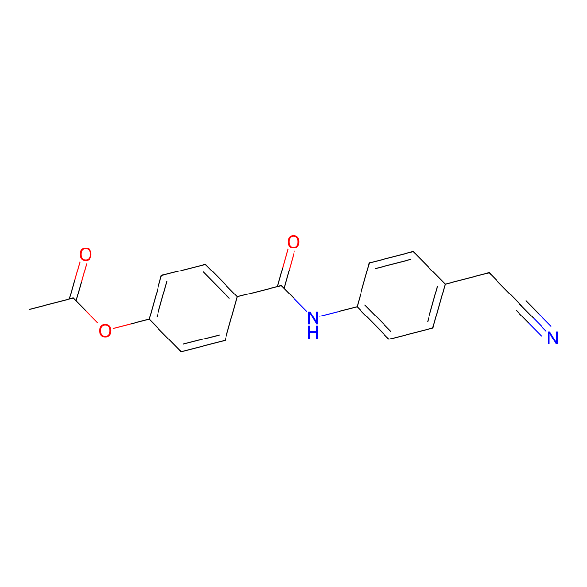 4-{[4-(Cyanomethyl)anilino]carbonyl}phenyl acetate molecular structure, CAS 335206-63-8