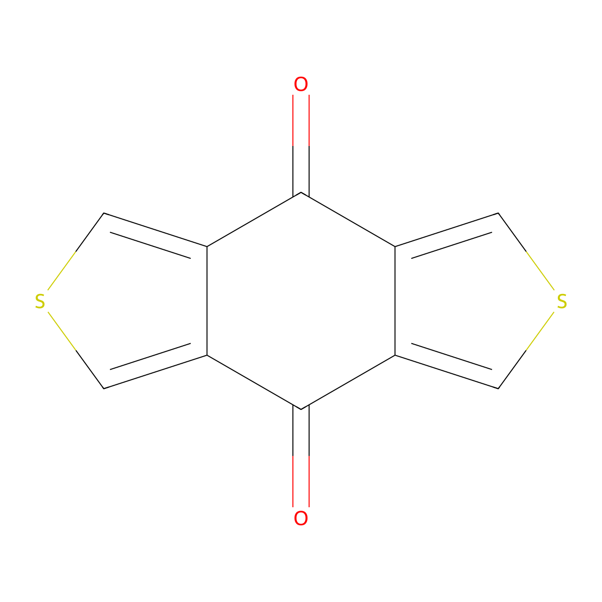 2,6-Dithia-s-indacene-4,8-dione molecular structure, CAS 33527-23-0