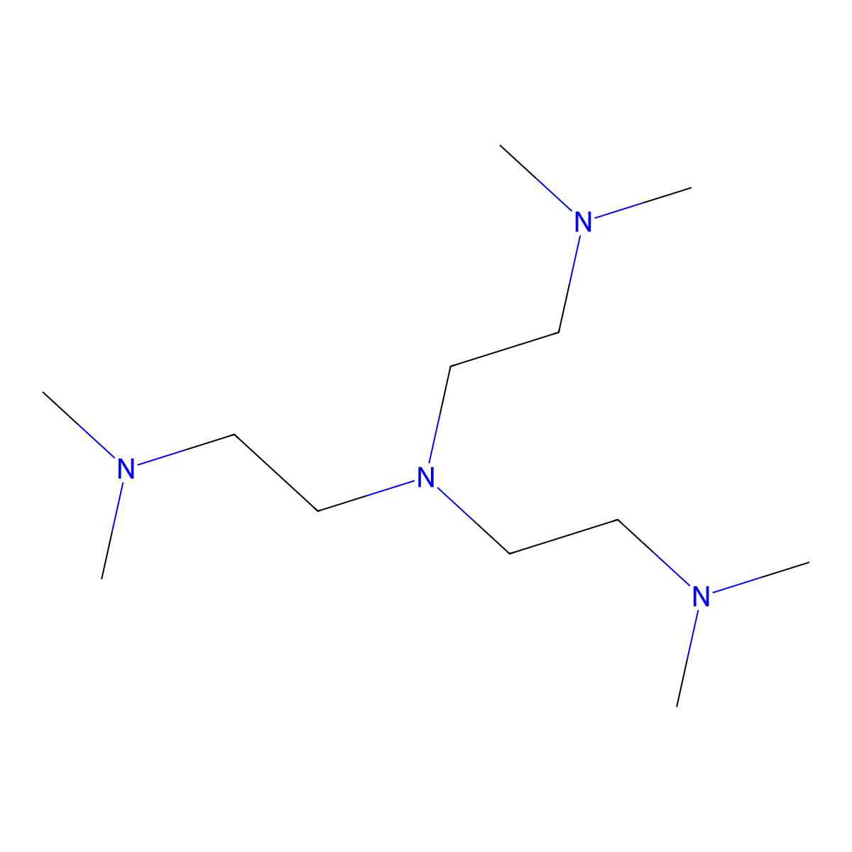 Tris(2-(dimethylamino)ethyl)amine molecular structure, CAS 33527-91-2