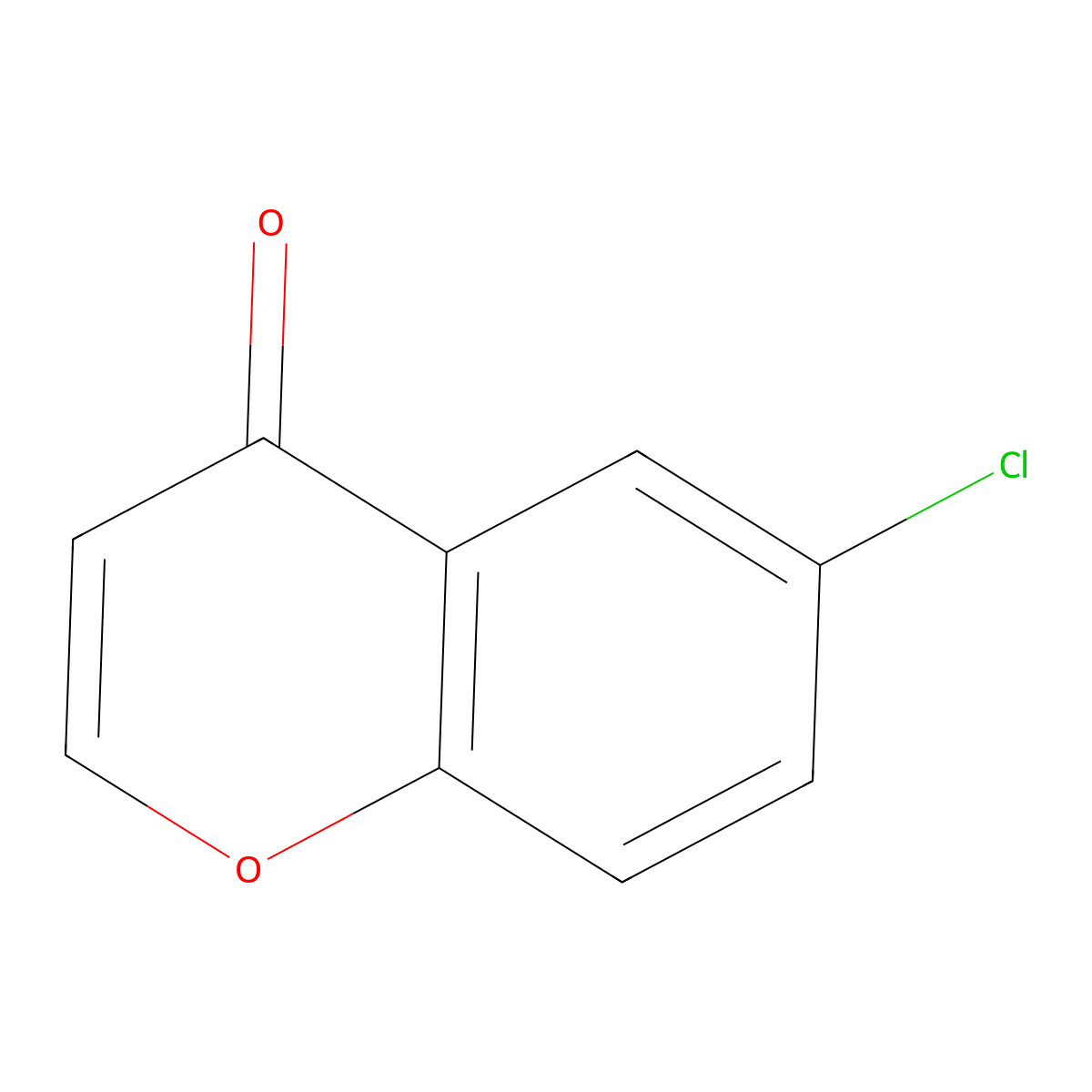 6-Chlorochromone molecular structure, CAS 33533-99-2