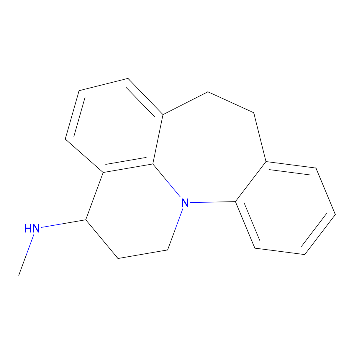 Ciclopramine molecular structure, CAS 33545-56-1