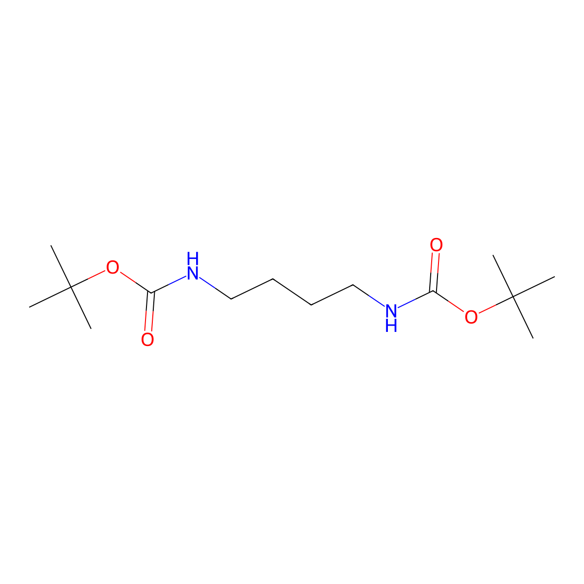 N,N'-Di-Boc-1,4-butanediamine molecular structure, CAS 33545-97-0