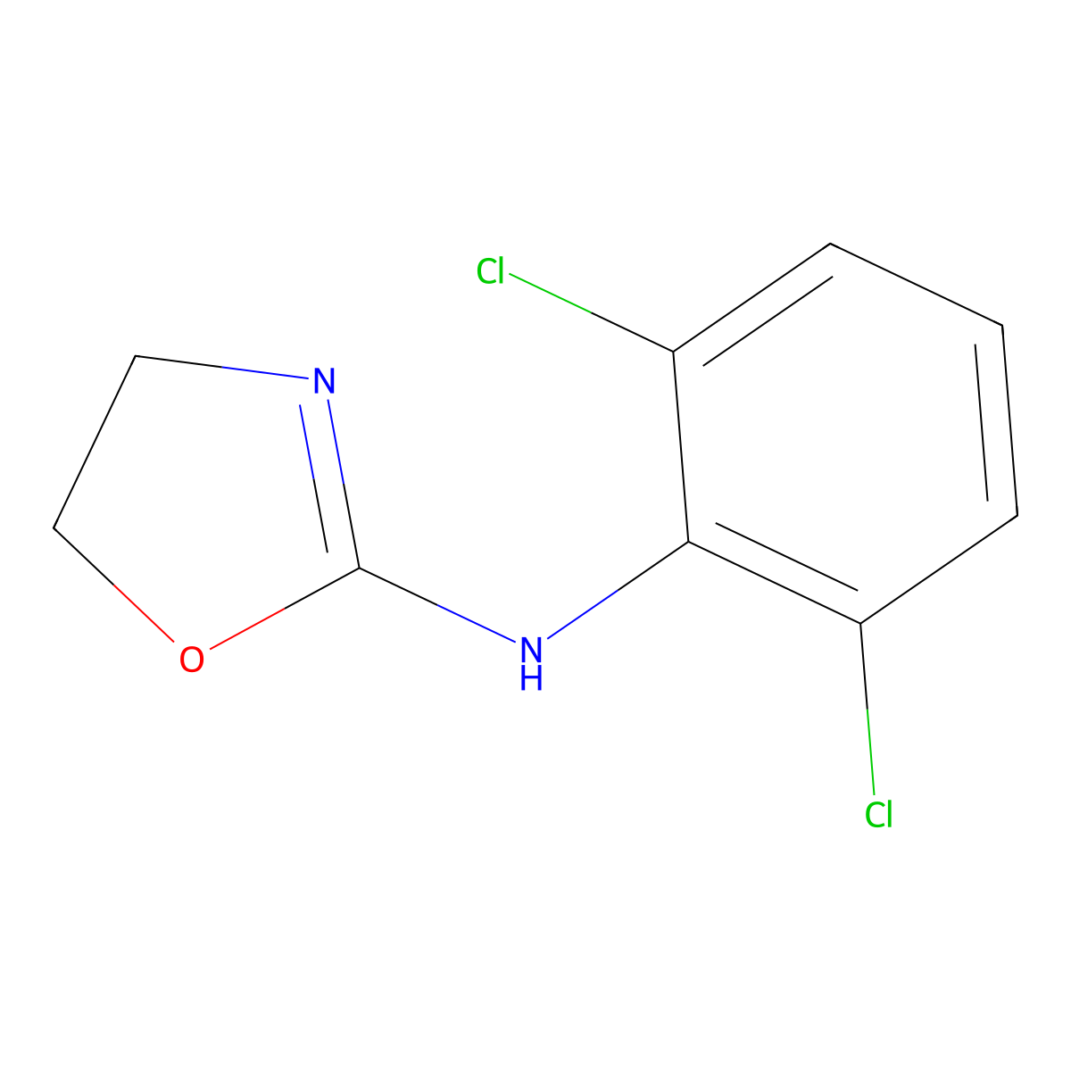 Clidafidine molecular structure, CAS 33588-20-4