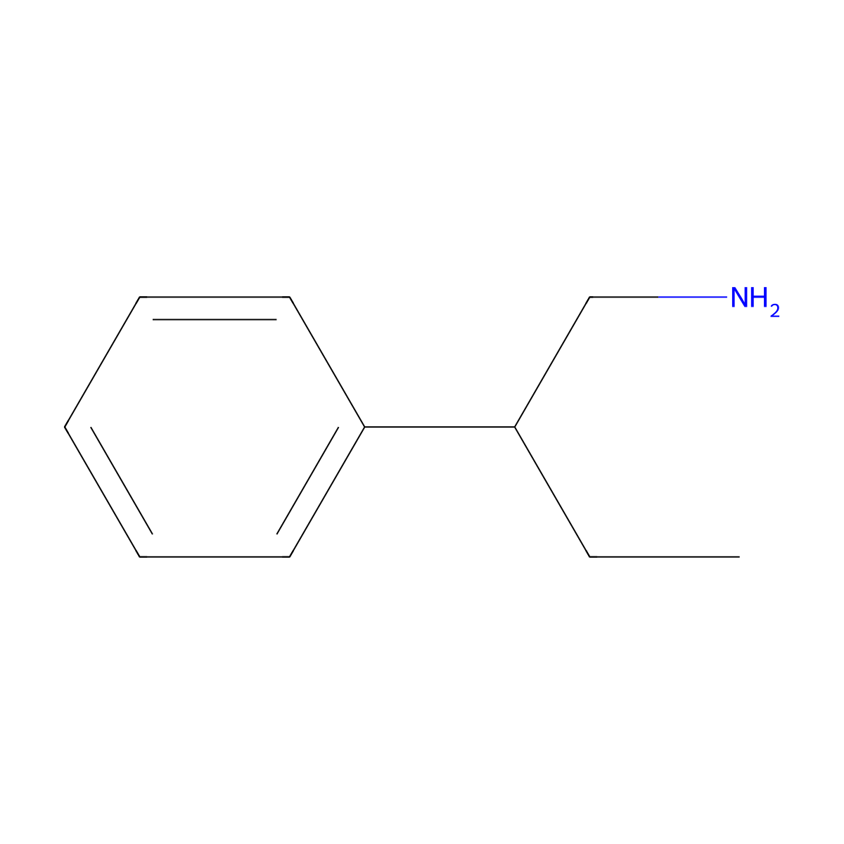 (S)-2-Phenylbutan-1-amine molecular structure, CAS 33603-06-4