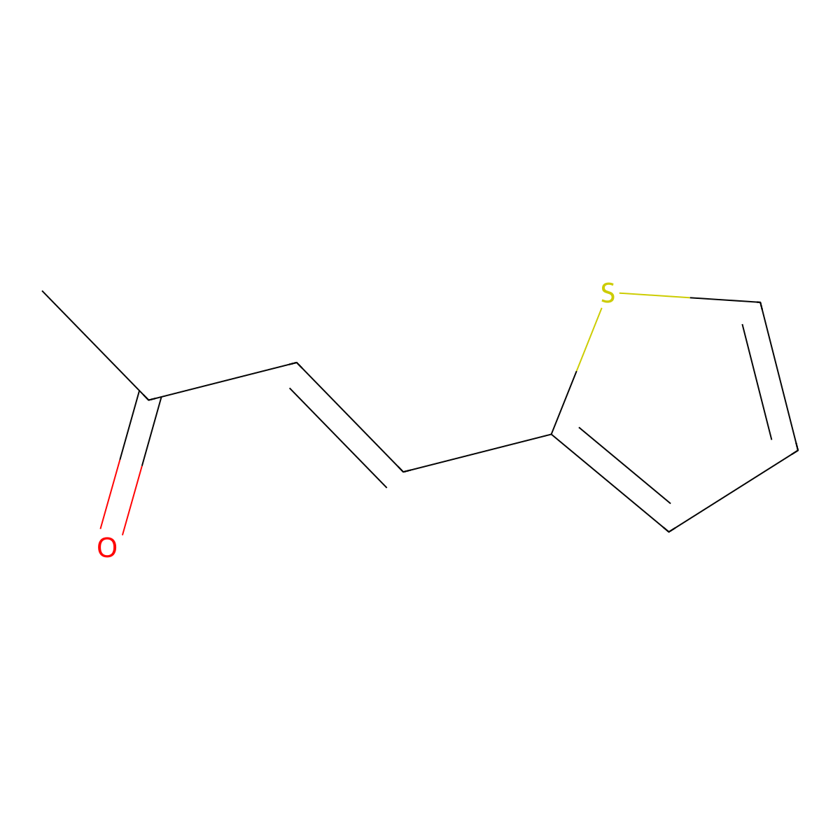 4-(2-Thienyl)-3-buten-2-one molecular structure, CAS 33603-63-3