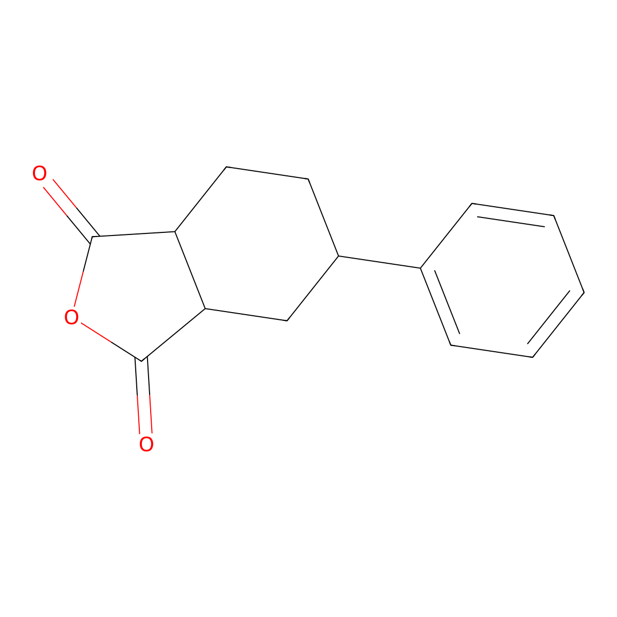 5-Phenylhexahydro-2-benzofuran-1,3-dione molecular structure, CAS 336185-24-1