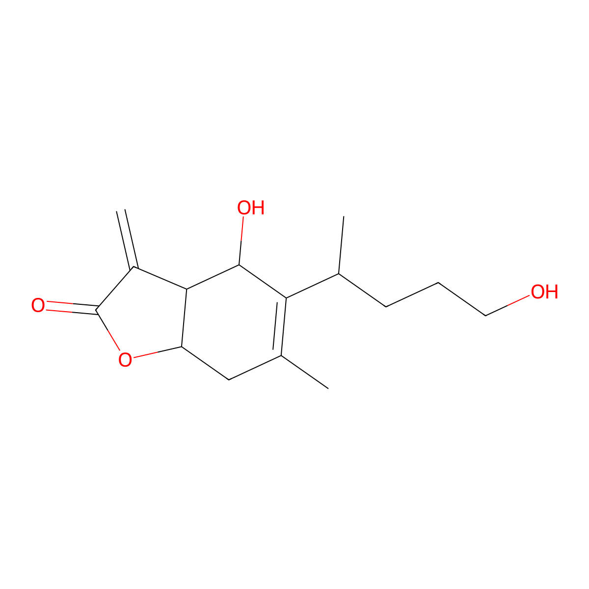 Britannilactone molecular structure, CAS 33620-72-3