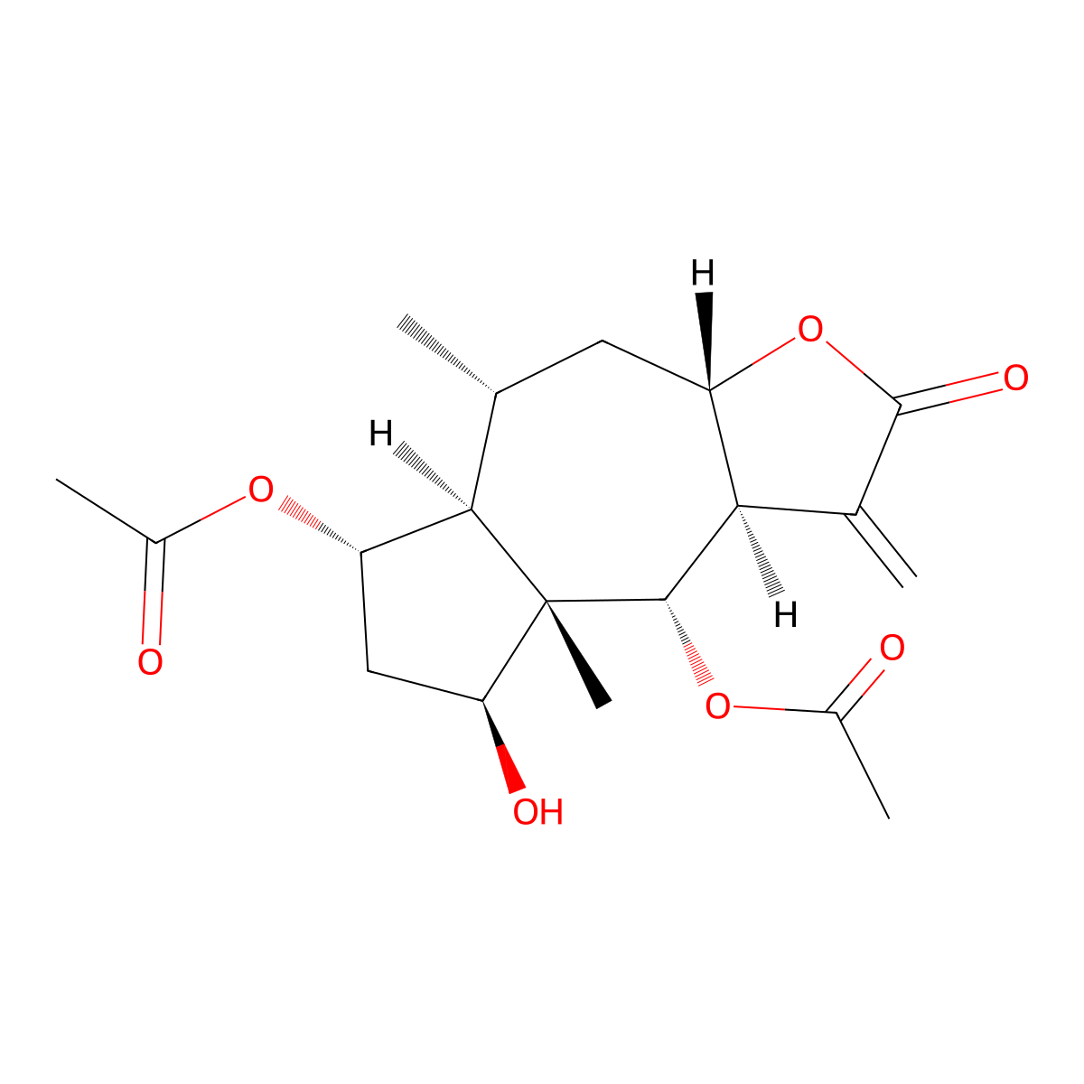 Britannin molecular structure, CAS 33627-28-0